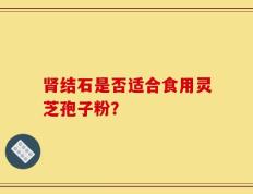 肾结石是否适合食用灵芝孢子粉？