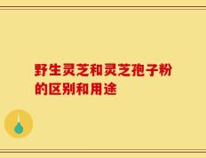 野生灵芝和灵芝孢子粉的区别和用途