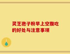 灵芝孢子粉早上空腹吃的好处与注意事项