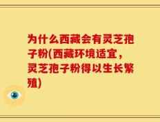 为什么西藏会有灵芝孢子粉(西藏环境适宜，灵芝孢子粉得以生长繁殖)
