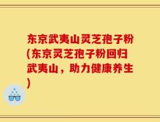 东京武夷山灵芝孢子粉(东京灵芝孢子粉回归武夷山，助力健康养生)