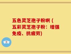 五色灵芝孢子粉啊 (五彩灵芝孢子粉：增强免疫、抗疲劳)