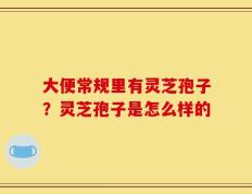 大便常规里有灵芝孢子？灵芝孢子是怎么样的