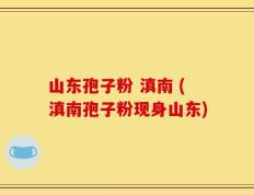 山东孢子粉 滇南 (滇南孢子粉现身山东)