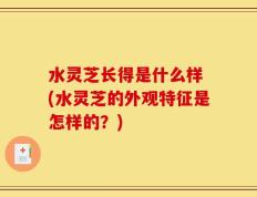 水灵芝长得是什么样 (水灵芝的外观特征是怎样的？)