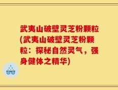 武夷山破壁灵芝粉颗粒(武夷山破壁灵芝粉颗粒：探秘自然灵气，强身健体之精华)