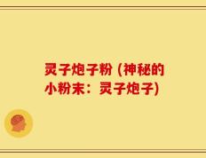 灵子炮子粉 (神秘的小粉末：灵子炮子)