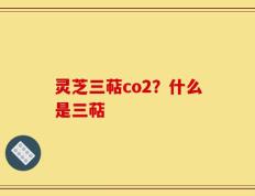 灵芝三萜co2？什么是三萜