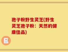 孢子粉野生灵芝(野生灵芝孢子粉：天然的健康佳品)