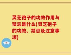 灵芝孢子的功效作用与禁忌是什么(灵芝孢子的功效、禁忌及注意事项)