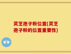 灵芝孢子粉位置(灵芝孢子粉的位置重要性)