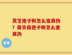 灵芝孢子粉怎么变真伪？英贝森孢子粉怎么查真伪