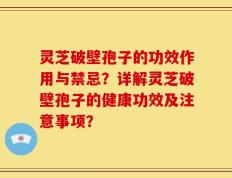 灵芝破壁孢子的功效作用与禁忌？详解灵芝破壁孢子的健康功效及注意事项？