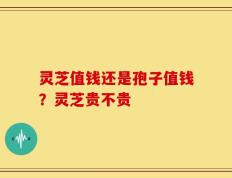 灵芝值钱还是孢子值钱？灵芝贵不贵