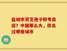 盐城市灵芝孢子粉专卖店？中国那么大，你去过哪些城市