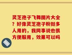 灵芝孢子飞舞图片大全？好像灵芝孢子粉挺多人用的，我同事说也很方便服用，效果可以吗