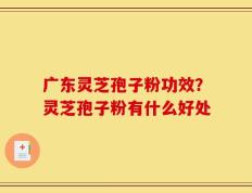 广东灵芝孢子粉功效？灵芝孢子粉有什么好处