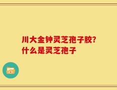 川大金钟灵芝孢子胶？什么是灵芝孢子