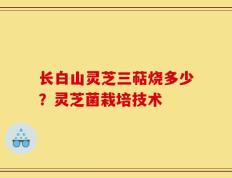 长白山灵芝三萜烧多少？灵芝菌栽培技术