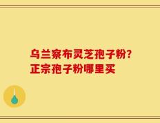 乌兰察布灵芝孢子粉？正宗孢子粉哪里买