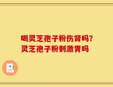 喝灵芝孢子粉伤肾吗？灵芝孢子粉刺激胃吗