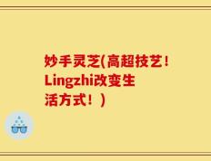 妙手灵芝(高超技艺！Lingzhi改变生活方式！)