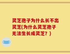 灵芝孢子为什么长不出灵芝(为什么灵芝孢子无法生长成灵芝？)