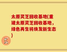 太原灵芝回收基地(重建太原灵芝回收基地，绿色再生将焕发新生态)