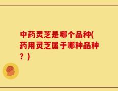 中药灵芝是哪个品种(药用灵芝属于哪种品种？)