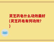 灵芝药皂什么功效最好(灵芝药皂有何功效？)
