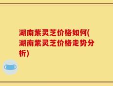 湖南紫灵芝价格如何(湖南紫灵芝价格走势分析)