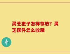 灵芝孢子怎样存放？灵芝摆件怎么收藏