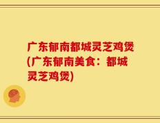 广东郁南都城灵芝鸡煲(广东郁南美食：都城灵芝鸡煲)