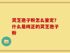 灵芝孢子粉怎么鉴定？什么是纯正的灵芝孢子粉
