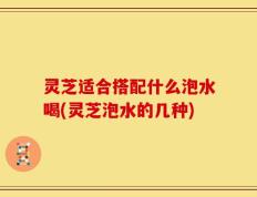 灵芝适合搭配什么泡水喝(灵芝泡水的几种)