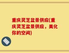 重庆灵芝盆景供应(重庆灵芝盆景供应，美化你的空间)
