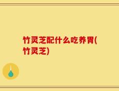 竹灵芝配什么吃养胃(竹灵芝)