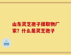 山东灵芝孢子提取物厂家？什么是灵芝孢子