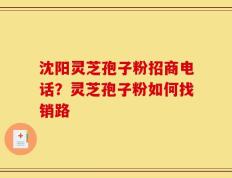 沈阳灵芝孢子粉招商电话？灵芝孢子粉如何找销路