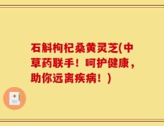 石斛枸杞桑黄灵芝(中草药联手！呵护健康，助你远离疾病！)