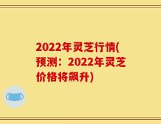 2022年灵芝行情(预测：2022年灵芝价格将飙升)