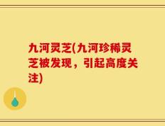 九河灵芝(九河珍稀灵芝被发现，引起高度关注)
