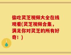 偷吃灵芝视频大全在线观看(灵芝视频合集，满足你对灵芝的所有好奇！)