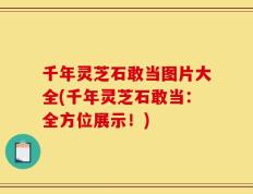 千年灵芝石敢当图片大全(千年灵芝石敢当：全方位展示！)