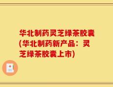 华北制药灵芝绿茶胶囊(华北制药新产品：灵芝绿茶胶囊上市)