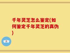千年灵芝怎么鉴定(如何鉴定千年灵芝的真伪)