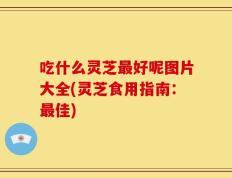 吃什么灵芝最好呢图片大全(灵芝食用指南：最佳)