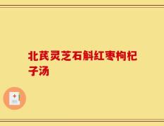 北芪灵芝石斛红枣枸杞子汤