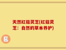 天然红菇灵芝(红菇灵芝：自然的草本养护)