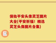 保佑平安头像灵芝图片大全(平安祈福！精选灵芝头像图片合集)